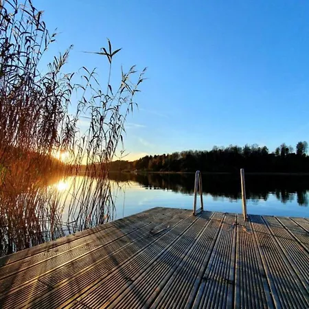 Semesterbostad Dla Pary Kaszuby Linia Brzegowa Jezioro Prywatny